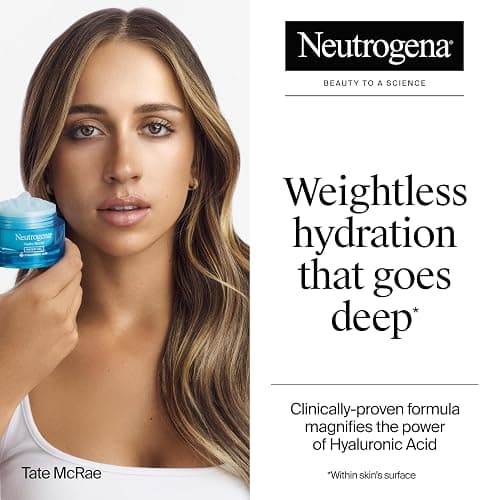 Neutrogena Hydro Boost Water Gel Face Moisturizer Starter Kit, includes Refillable Jar + Refill Pod, with Hyaluronic Acid for a Burst of Hydration & Dewy Skin, 1.7 oz Each thumbnail 3