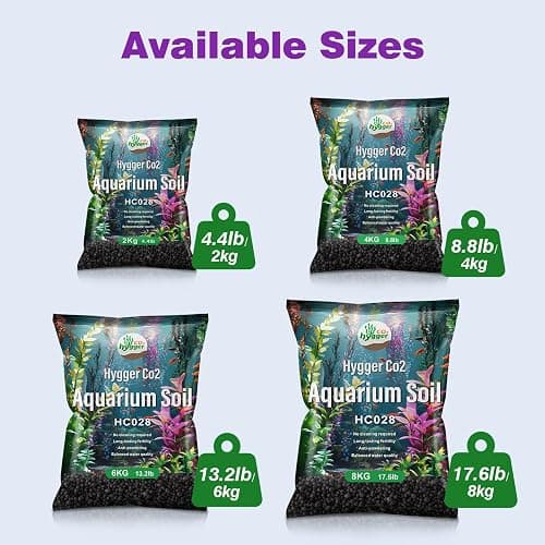 Hygger CO2 Upgraded Aquarium Soil Water Grass Mud, Ideal for Fish Tank Aquascaping Aquarium Substrate Soil for Plants and Shrimps, No Need to Wash (8.8 Pounds) thumbnail 6