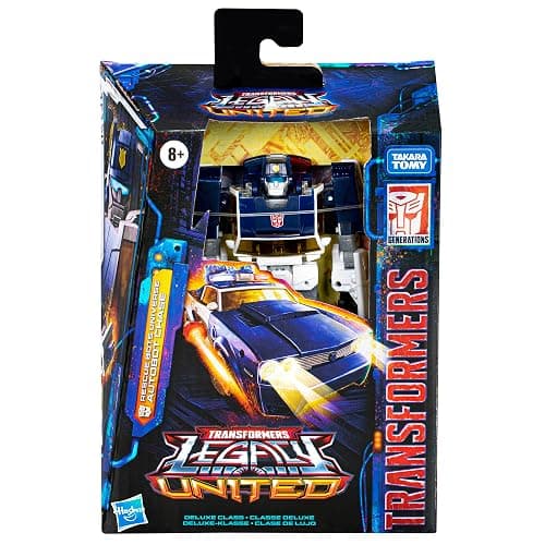 Transformers Legacy United Deluxe Class Rescue Bots Universe Autobot Chase, 5.5-inch Converting Action Figure, 8+ | Transformers Legacy United 6 Inch Action Figure Deluxe Class (2024 Wave 1) - Chase thumbnail 3