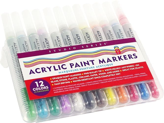 Studio Series Acrylic Paint Marker Set (12-piece set) thumbnail 5