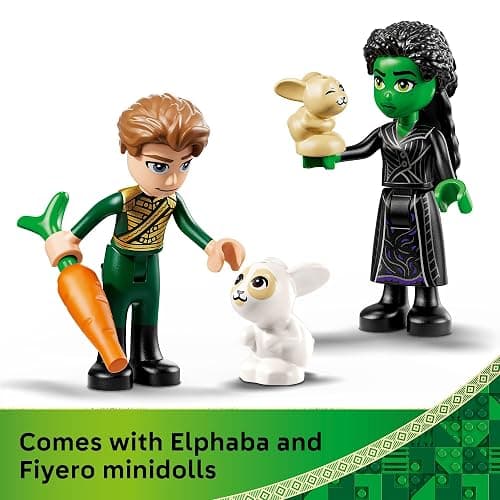 LEGO Wicked Elphaba’s Retreat Building Toy - Elphaba & Fiyero Toy Figures and Playset with Forest Friends - Pretend Play Building Blocks for Kids, Ages 7+ - Wicked Gift for Girls & Boys - 75687 thumbnail 5