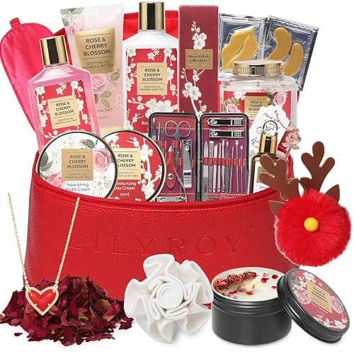 36Pcs Christmas Gifts for Women - Luxury Bath and Body Gift Set Spa Gift Set for Women Beauty Care Kit | Gift for Valentine's, Birthday, Mothers Day Gifts for Her Wife Pampering Kit Perfect for Travel - Image 1