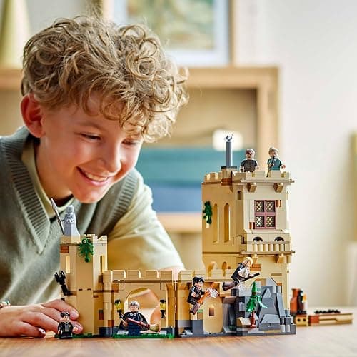 LEGO Harry Potter Le château de Poudlard : Les Cours de vol - Inclut 6 minifigurines Collector Dont Drago Malefoy et professeure McGonagall - Jeu de rôle pour garçons et Filles dès 9 Ans 76447 thumbnail 2