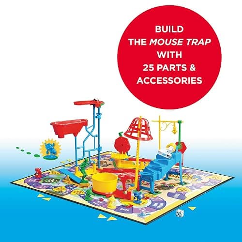 Hasbro Gaming Mouse Trap Kids Board Game, Family Board Games for Kids, Kids Games for 2-4 Players, Family Games, Kids Gifts, Ages 6 and Up (Amazon Exclusive) thumbnail 5