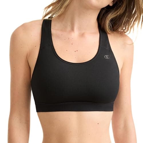 Champion Womens Sports Bra, Compression, Moisture Wicking, High-Impact Sports Bra for Women thumbnail 3