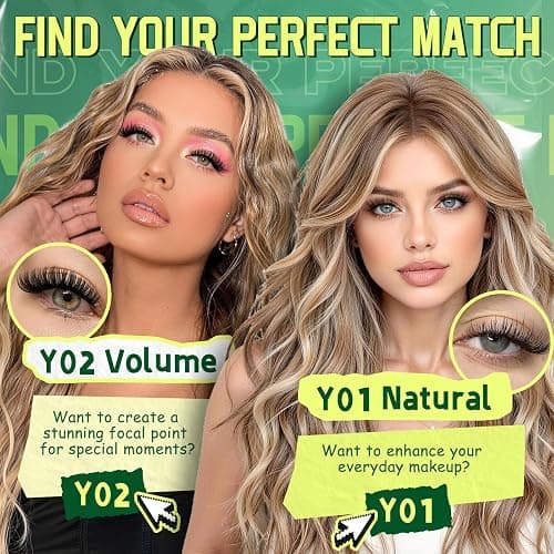 KEYYOU Lash Clusters Kit 144pcs Thick Volume D Curl Eyelash Clusters Lash Extension Kit with Mascara Brush Bond and Seal Glue Remover Applicators and Brush for DIY Lash Extensions (Y02) thumbnail 5