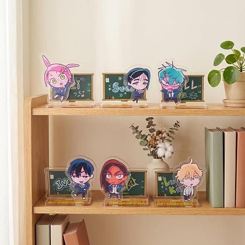 YJacuing Alien Stage AAHS Series Korea Limited Chibi Acrylic Stand (Sua) | Zombie Stage, Anakt Arts High School, ZOMST, ALNST, Official Standee, Anime Merch, Desk and Shelf Décor thumbnail 5