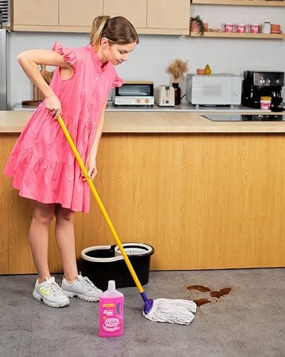 Stardrops - The Pink Stuff - The Miracle All Purpose Floor Cleaner - Pack of 2, 67.6 Fl Oz (82375) thumbnail 5