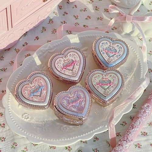 Flower Knows Bunny Garden Embossed Blush,Talc-Free Rose Satin Powder Blush,Highly Pigmented,Buildable&Blendable Formula,Dimensional Cheek Color for a Deep,Luminous Finish,Gift-Worthy(S02 Berry Bunny) thumbnail 9