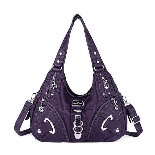 Angelkiss Hobo Purses and handbags for Women Satchel Handbag Women Purses Large Daily Shoulder Bags - Image 1