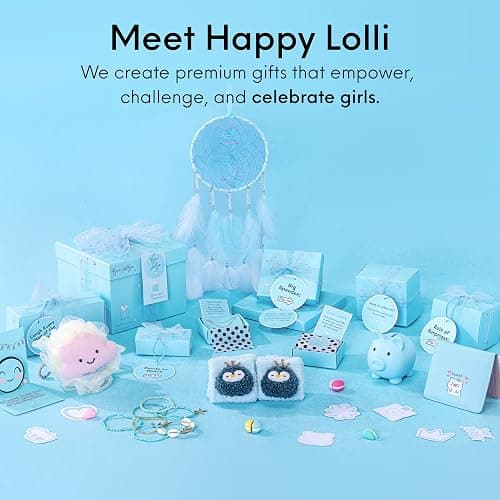 HAPPY LOLLI Birthday Gift for Tween & Teen Girls – 8 Wrapped Gifts with Empowering Tasks – Perfect for Christmas & Birthdays thumbnail 7