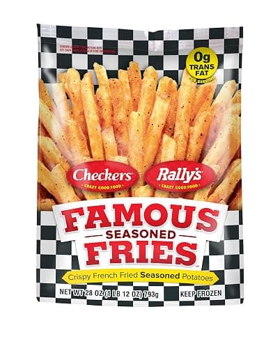 Checkers and Rally's Famous Seasoned Fries, 28 oz (Frozen) - Image 1