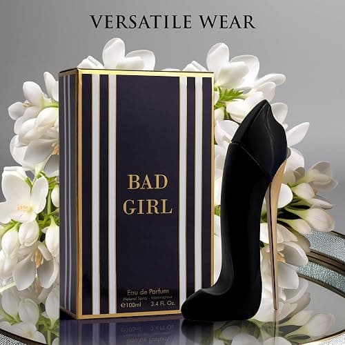 Bad Girl Eau De Parfum for Women - Top Notes of Bergamot & Lemon Blend with Almond & Coffee - Middle Notes of Vanilla, Cinnamon & Cacao - Perfume Suitable For Day & Night - Elegant 100ml Bottle thumbnail 4