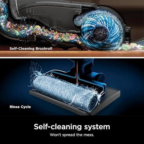 Shark HydroVac MessMaster Wet Dry Vacuum Cleaner, Cordless, 3-in-1 Vacuum Mop All in One & Self-Cleaning System, Lightweight, Powerful Suction, for Hard Floors & Area Rugs, Stone, WD261,Rose Gold thumbnail 4