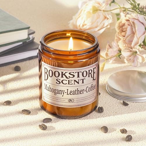 Gopas Book Lover Candle, Inspired Gift Ideas for Readers, Birthday, Book Themed Reading Gifts for Women, Bookworm, Librarian, Men thumbnail 7