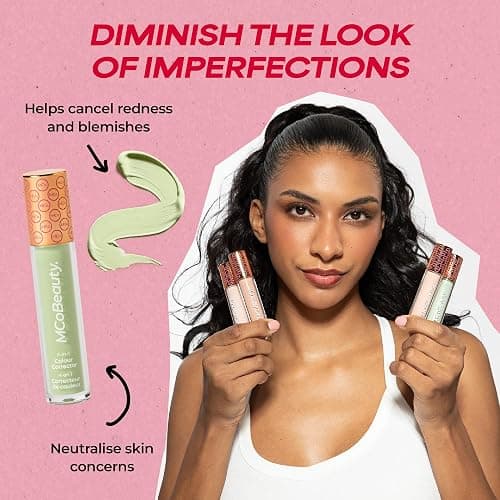 MCoBeauty - Colour Corrector All Over Primer - Green Concealer Shade - 4-in-1 Formula for Redness Neutralising and Complexion Prep - Concealers & Correctors - Beauty Products thumbnail 4