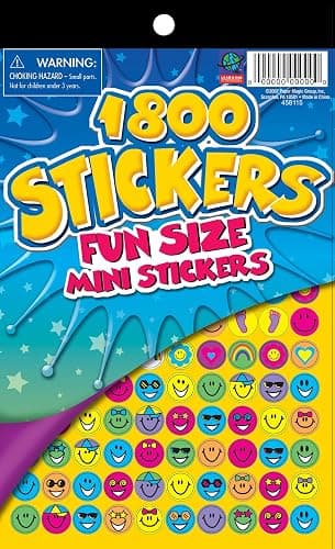 Eureka Mini Stickers for Teachers and Kids, 1800 pcs - Image 1