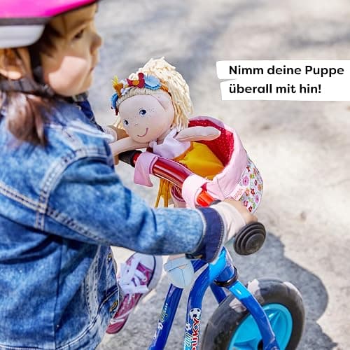 HABA Soft Doll Bike Seat – Baby Doll Accessories for Toddler and Seat Attachment for Scooters, Trikes & Bikes for Toddlers 18+ Months, Fits Most Plush Toys Up to 15” thumbnail 4