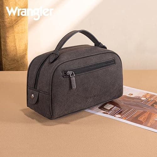 Montana West Wrangler Makeup Bags for Women Leopard Print Toiletry Bag Small Travel Cosmetic Organizer for Gift thumbnail 6