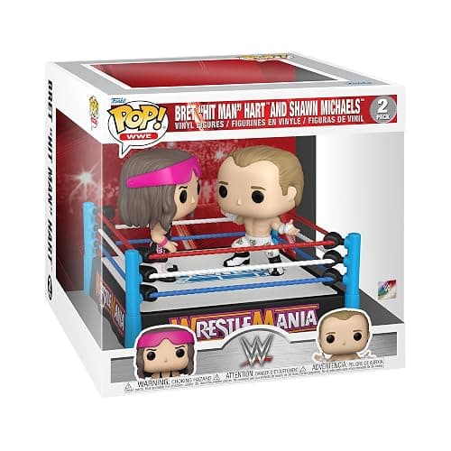Funko Pop Moments: WWE - Bret Hart Hit Man Hart and Shawn Michaels - Collectable Vinyl Figure - Gift Idea - Official Merchandise - Toys for Kids & Adults - Sports Fans - Model Figure for Collectors - Image 1