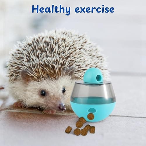 Homedy Crafts Ferret Treat Ball Interactive Toy Balls for Small Animal, Enrichment Toys Ferrets Dry Food Ball for Ferrets Guinea Pig Rat Chinchilla Hedgehog Bunny, Pet Ferret Accessories (XL, Wiggle) thumbnail 5