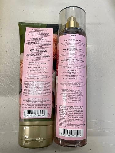 Bath and Body Works - Rose - Ultra Shea Body Cream and Fine Fragrance Mist -8 Oz 2018 thumbnail 2