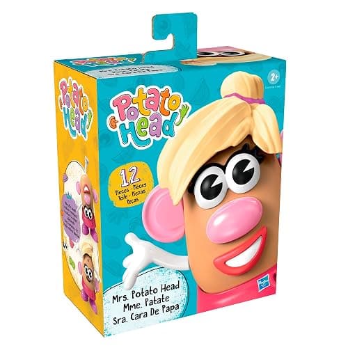 Mr. Potato Head Mrs. Potato Head Set with 12 Parts and Pieces, Toddler and Preschool Toys for 2 Year Old Boys and Girls and Up thumbnail 3