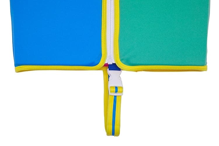 Speedo Kids' Begin to Swim Flotation Classic Life Vest UPF 50 - Medium - Bondi Blue/Fake Green thumbnail 3