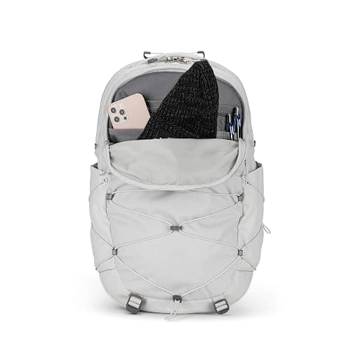 The North Face Women's Borealis Commuter Laptop Backpack - Everyday Travel Bag, Laptop Sleeve, Reflective Details, Tin Grey Dark Heather, One Size thumbnail 5
