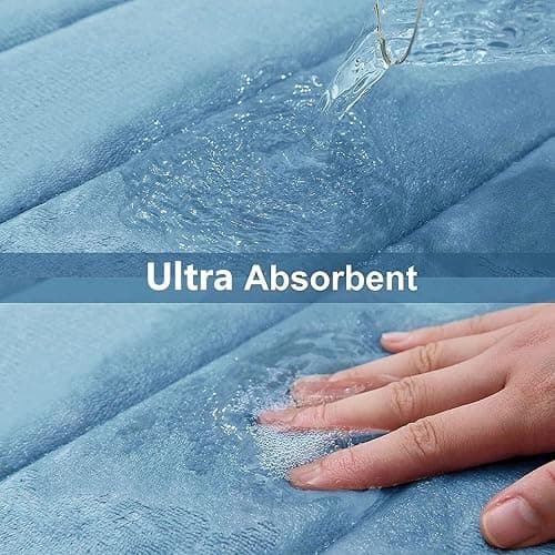 Light blue bath mat  thumbnail 5