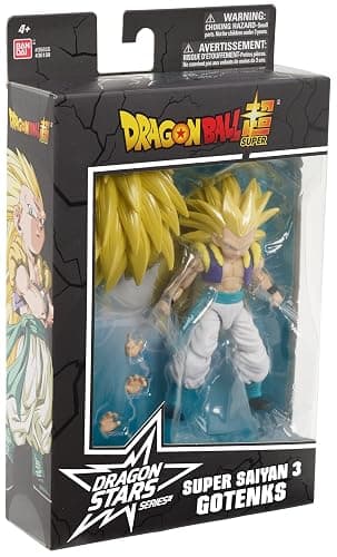Dragon Ball Super - Dragon Stars - Super Saiyan 3 Gotenks, 6.5" Action Figure thumbnail 13