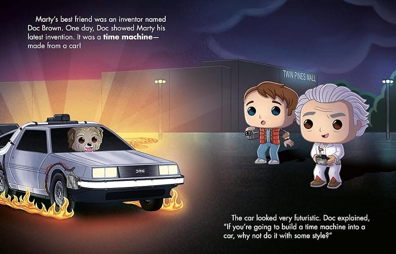 Back to the Future (Funko Pop!) (Little Golden Book) thumbnail 3