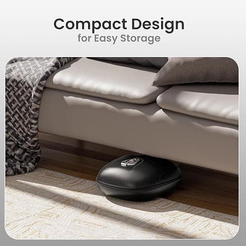 RENPHO Foot Massager Machine with Heat [2026 Upgraded], Shiatsu Foot Massager for Plantar Fasciitis, Christmas Gifts for Women, Cordless Control, FSA Eligible HSA Store Eligible, 2026 New Upgraded, BK thumbnail 8