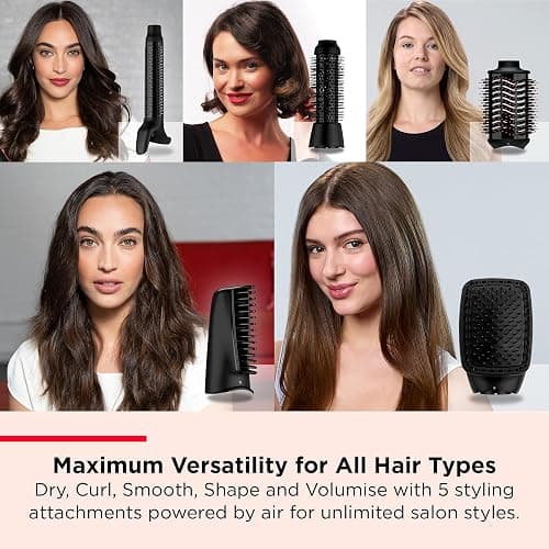 REVLON One-StepTM Blow-Dry Multi Air Styler 5-in-1 (Detachable Heads, Curler, Dryer, Volumiser, Styler and Shape Enhancer). RVDR5370 thumbnail 3