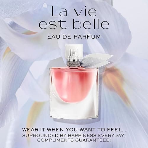 Lancôme La Vie Est Belle Eau de Parfum - Long Lasting Fragrance with Notes of Iris, Earthy Patchouli, Warm Vanilla & Spun Sugar - Floral & Sweet Women's Perfume thumbnail 3