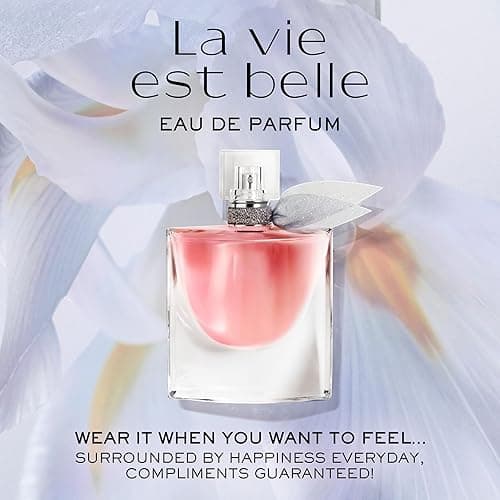 Lancôme La Vie Est Belle Eau de Parfum - Long Lasting Fragrance with Notes of Iris, Earthy Patchouli, Warm Vanilla & Spun Sugar - Floral & Sweet Women's Perfume thumbnail 4