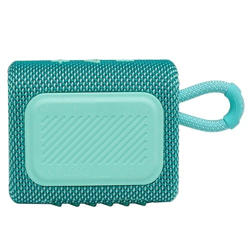 JBL Go 3 - Portable Mini Bluetooth Speaker, big audio and punchy bass, IP67 waterproof and dustproof, 5 hours of playtime, speaker for home, outdoor and travel (Teal) - GO3 - Teal thumbnail 2