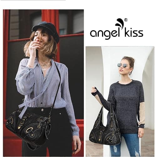 Angelkiss Hobo Purses and handbags for Women Satchel Handbag Women Purses Large Daily Shoulder Bags | Purses, handbags, Handbag, Women Purses, Large, Daily thumbnail 2