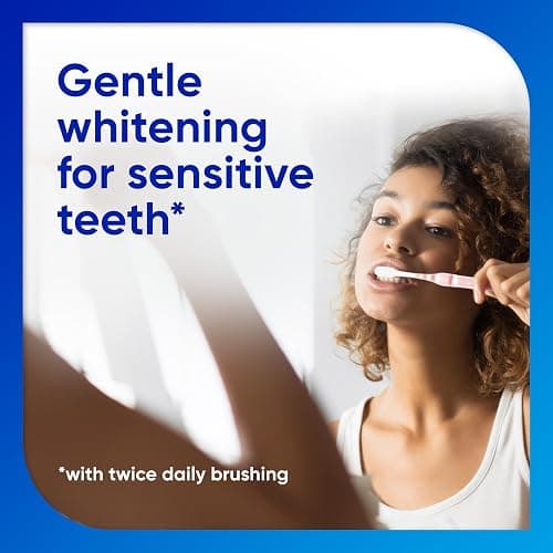 Sensodyne Extra Whitening Sensitive Teeth and Cavity Prevention Whitening Toothpaste, Amazon Exclusive, Cool Mint, 4 Ounces, 4 Count thumbnail 8