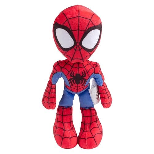 Marvel Spidey & His Amazing Friends 8" Plush 3-Pack Set - Spider-Man, Miles Morales, Gwen Stacy Ghost - Officially Licensed Stuffed Animal Toy Figures - Spider-Verse Gift for Kids, Boys, Girls thumbnail 3