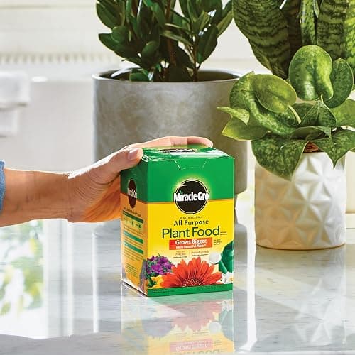 Miracle-Gro Water Soluble All Purpose Plant Food, For All Indoor or Outdoor Plants, Roses, Flowers, Vegetables, Houseplants, Trees, and Shrubs, 1.5 lbs thumbnail 2