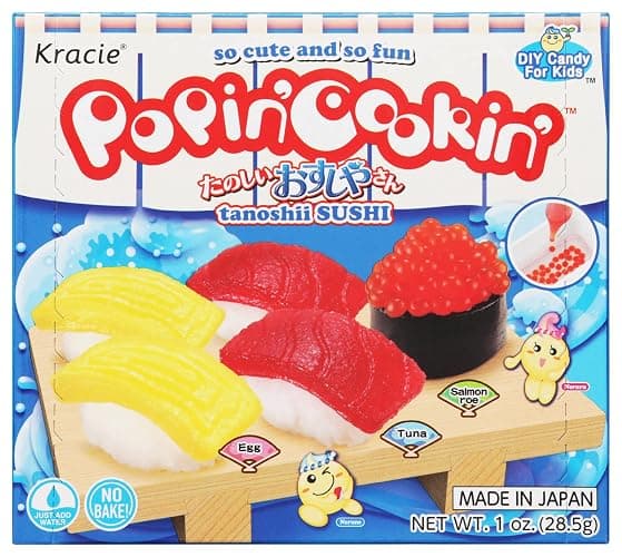 Kracie Popin' Cookin' DIY Candy Sushi Kit, No Bake, 1 Ounces (Pack Of 1) - Image 1