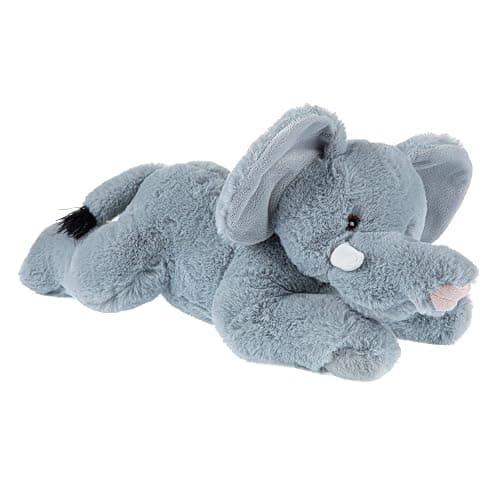 Wild Republic EcoKins African Elephant Stuffed Animal 12 inch, Eco Friendly Gifts for Kids, Plush Toy, Handcrafted Using 16 Recycled Plastic Water Bottles thumbnail 5