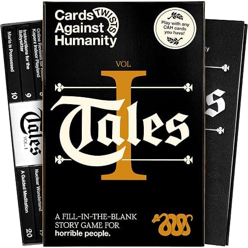 Cards Against Humanity Tales Vol. 1 • A New Twist on The Classic Adult Party Game • Fill in The Blanks of Horrible Stories with Your Cards - Image 1