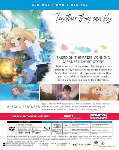 Josee, The Tiger And The Fish - Blu-ray & DVD thumbnail 2
