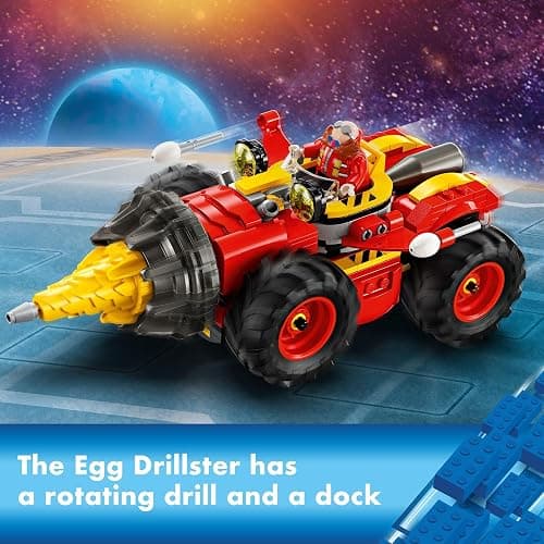 LEGO Sonic The Hedgehog: Super Sonic vs. Egg Drillster Gaming Toy with Shadow and Dr. Eggman, Toy Building Set for Boys and Girls Ages 8 and Up, 76999 thumbnail 5