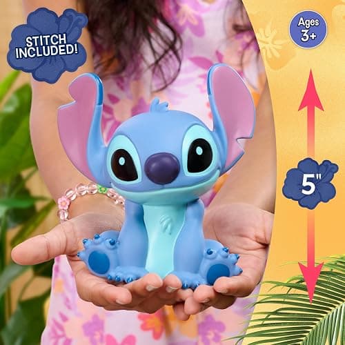 Disney Lilo & Stitch 14-inch Poseable Lilo Doll with 5-inch Stitch Figure, Collectible Toys, Toy for Fans, Girls, Kids, Ages 3 and Up by Just Play thumbnail 3