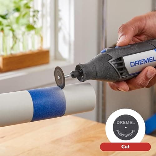 Dremel 4000-2/32 Variable Speed Rotary Tool Kit-Engraver, Polisher, and Sander- Perfect for Cutting, Detail Sanding, Engraving, Wood Carving, and Polising- 2 Attachments & 32 Accessories thumbnail 9