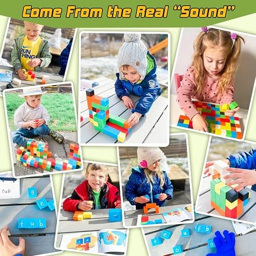 48PCS Magnetic Blocks for Toddlers Toys, Large Magnetic Cube Toy for Sensory STEM Education Preschool Magnet Toys for 3 4 5 6 Year Old Boys and Girls, Compatile with Mine Magnet World thumbnail 4