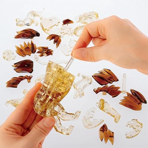BePuzzled, Lion and Baby Original 3D Crystal Puzzle, Perfect for Puzzlers Ages 12 and Up, Challenging to Complete and Beautiful to Display, Collect Them All thumbnail 6